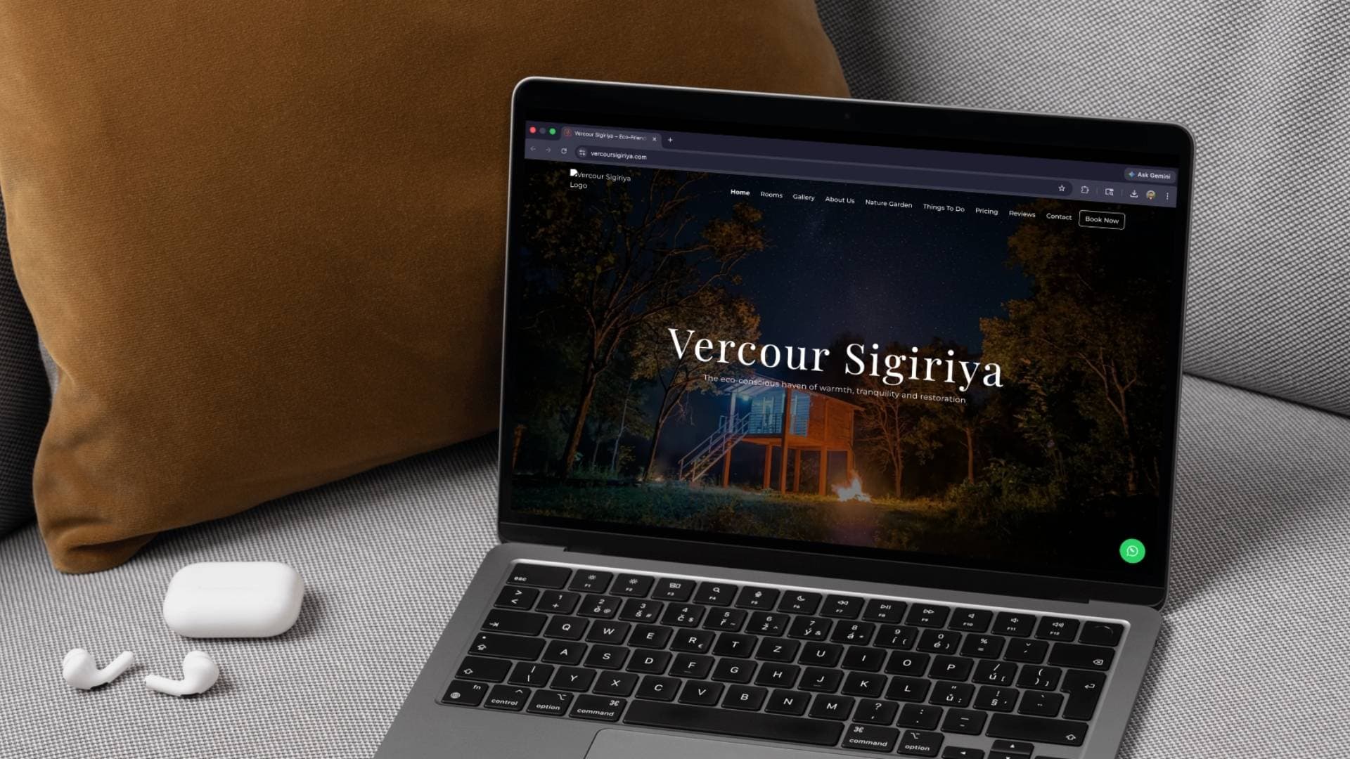 Varcour Sigiriya Hotel Website